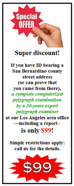 Yucaipa CA polygraph